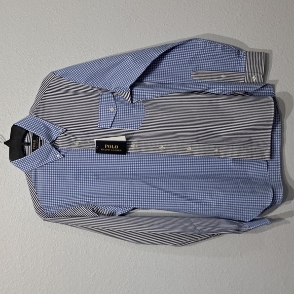Polo Ralph Lauren Classic-Fit Button-Front Long Sleeve Woven Fun Shirt - Picture 5 of 11